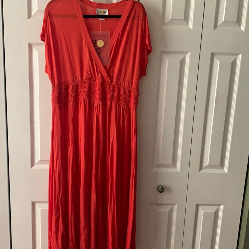 Brand new with tags Sammy Starkman orange red